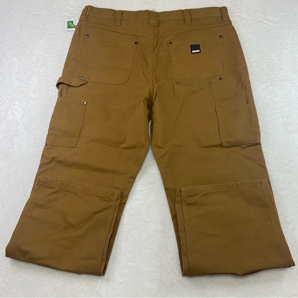 NWT Craftsman Men's Double Knee Canvas Carpenter Workwear Pants 40 x 32 - Picture 7 of 11